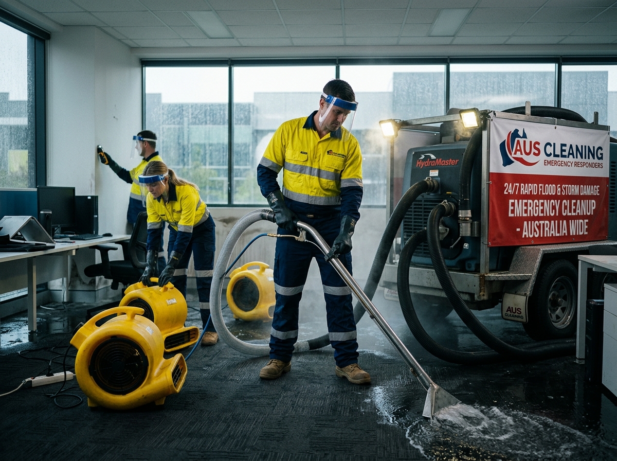 24/7 Rapid Emergency Commercial Cleaning